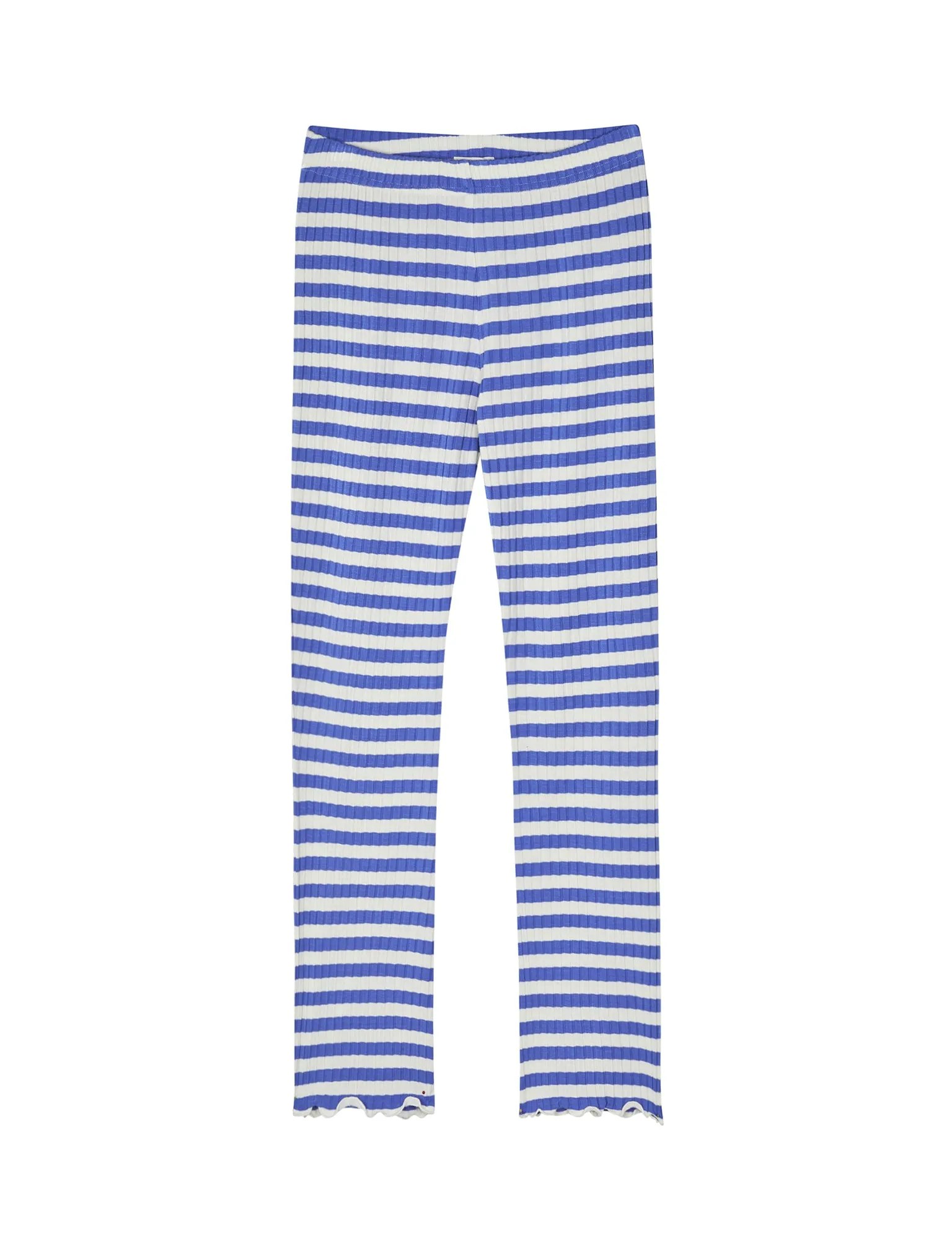 5x5 Classic Stripe Lala Leggings, Amparo Blue/ Vanilla Ice
