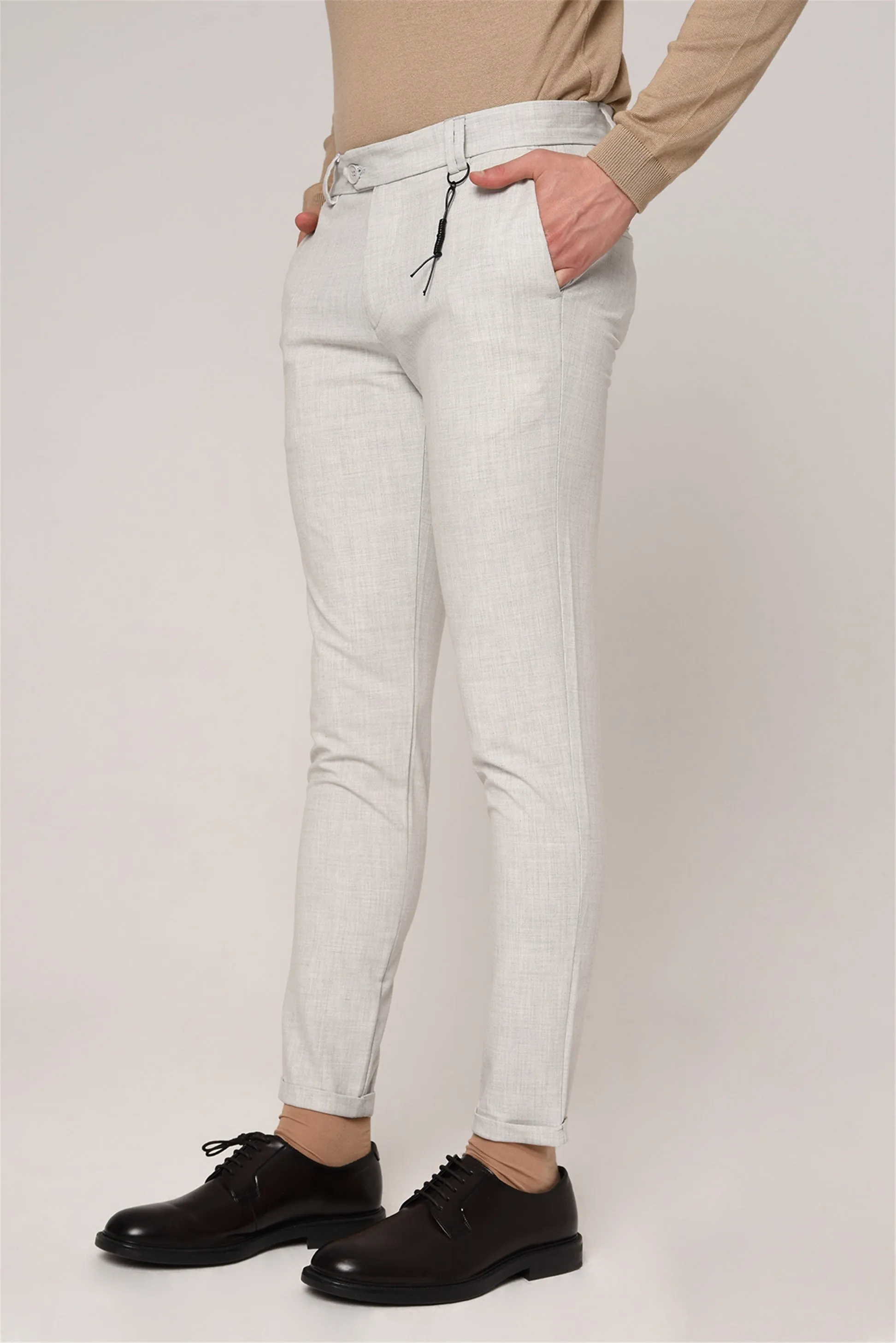 ANT Men's Slim Fit Accessory Trousers - Saint-Nazaire