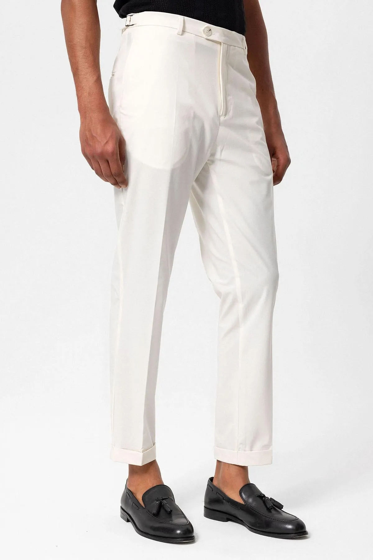 ANT Slim Fit Double Leg Men's Trousers - Kozáni
