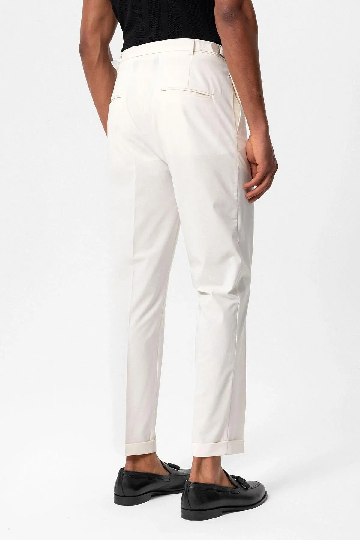 ANT Slim Fit Double Leg Men's Trousers - Kozáni