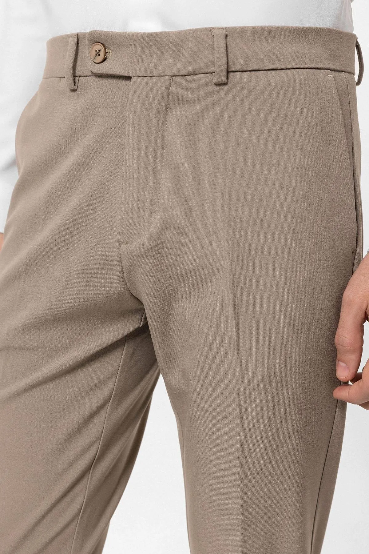 ANT Slim Fit Men's Fabric Trousers - Santa Clarita