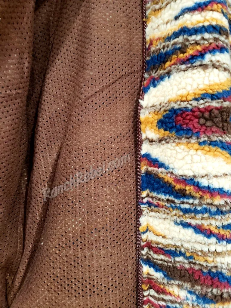 Ariat Chimayo Fleece Jacket in Sunset Saltillo #5163