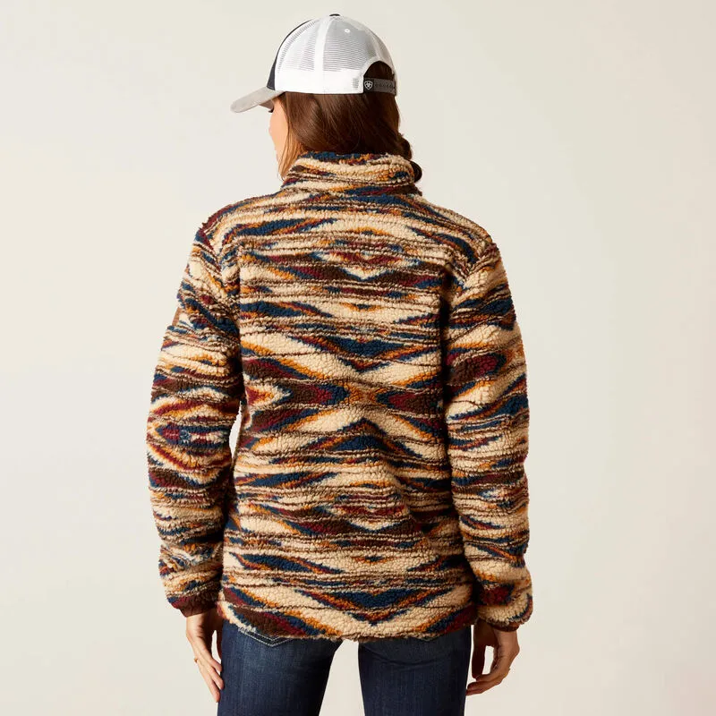 Ariat Chimayo Fleece Jacket in Sunset Saltillo #5163