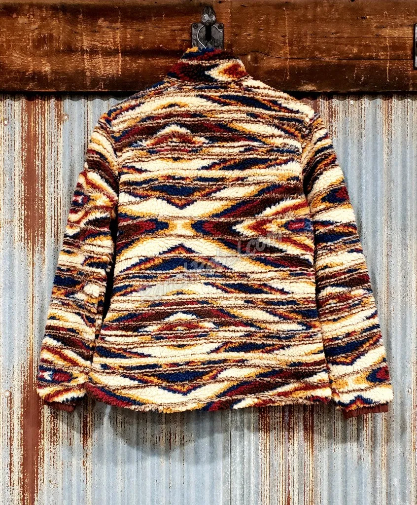 Ariat Chimayo Fleece Jacket in Sunset Saltillo #5163