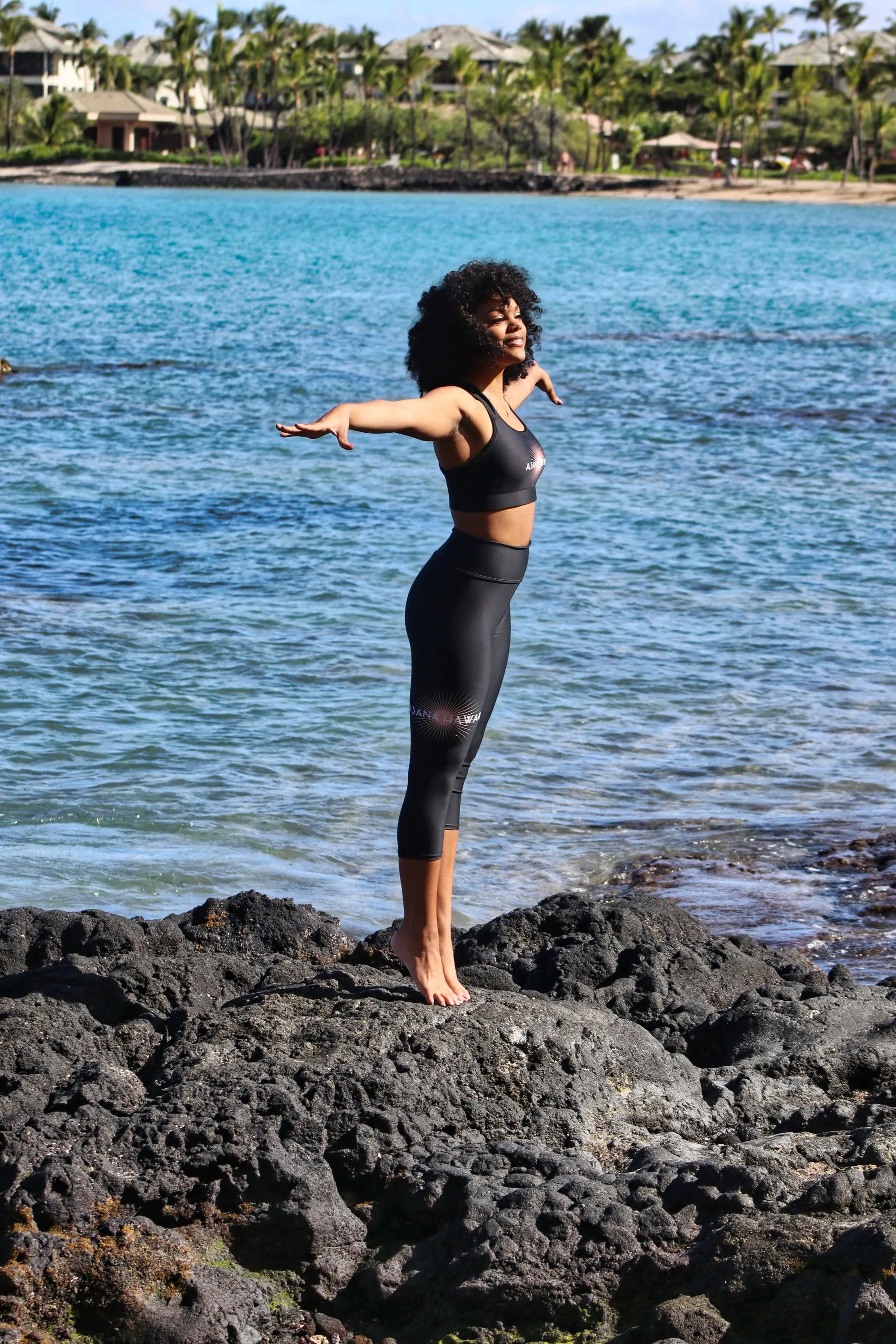 Astro Sol Yoga Capri Leggings