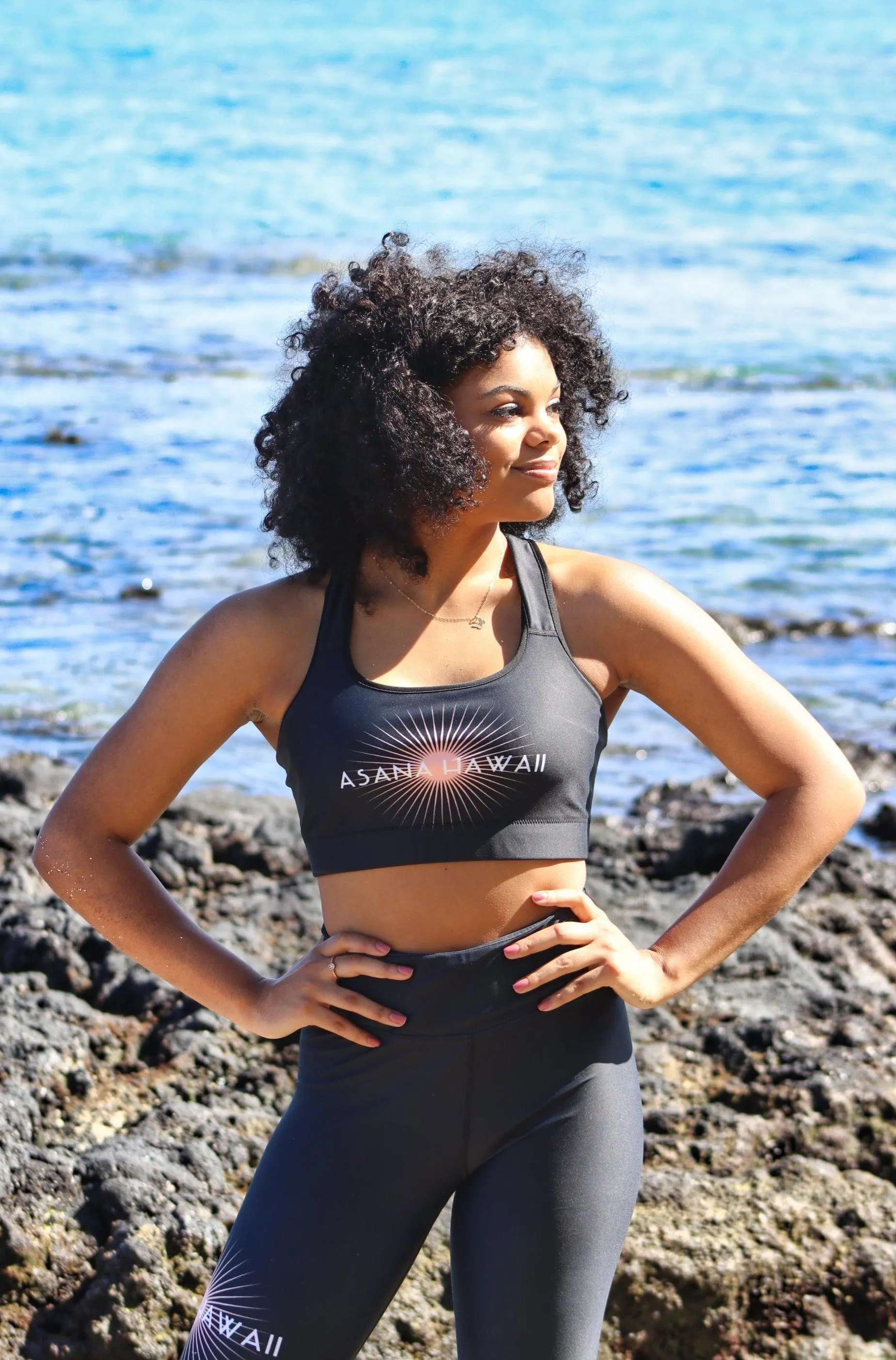 Astro Sol Yoga Capri Leggings