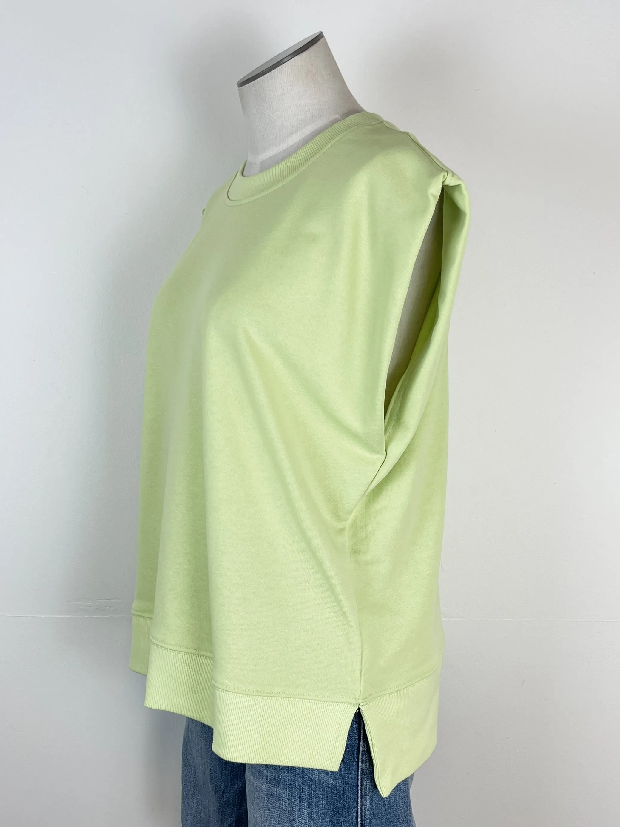 Aubrey Muscle Tee in Lime