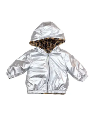 Baby Reversible Forever Jacket - Argent/Money