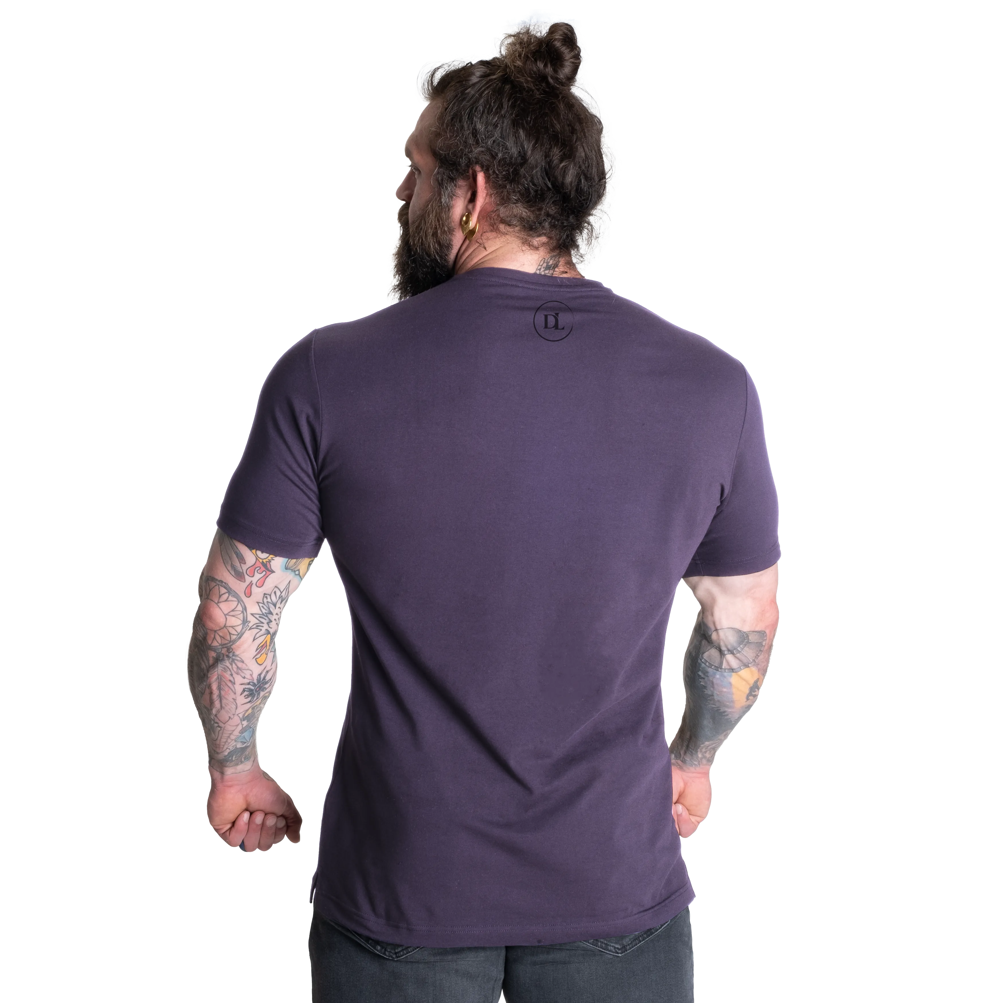 BETTER BODIES V-Neck Tapered Tee DL ( Deep Purple ) - ملابس رياضية