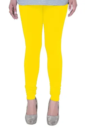 BK Cotton Lycra Leggings BK00021MCLSQ Dark - light | Green | Yellow | Purple | Parrot | Blue | Brown | Orange | Pink | Black | Navy Blue Size 30 to 40