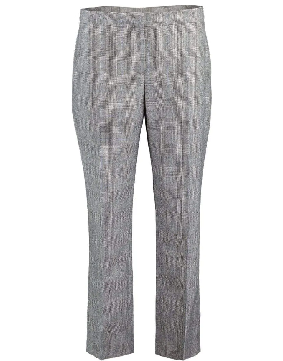 Black and Ivory Cigarette Trouser