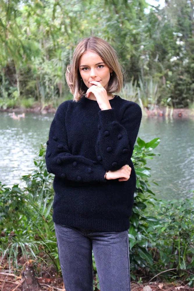 BOBBLE SLEEVE JUMPER