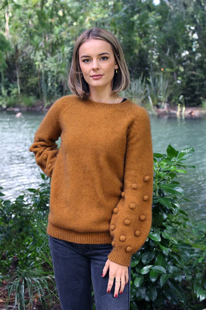 BOBBLE SLEEVE JUMPER