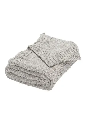 BRYNNA Throw Light Grey