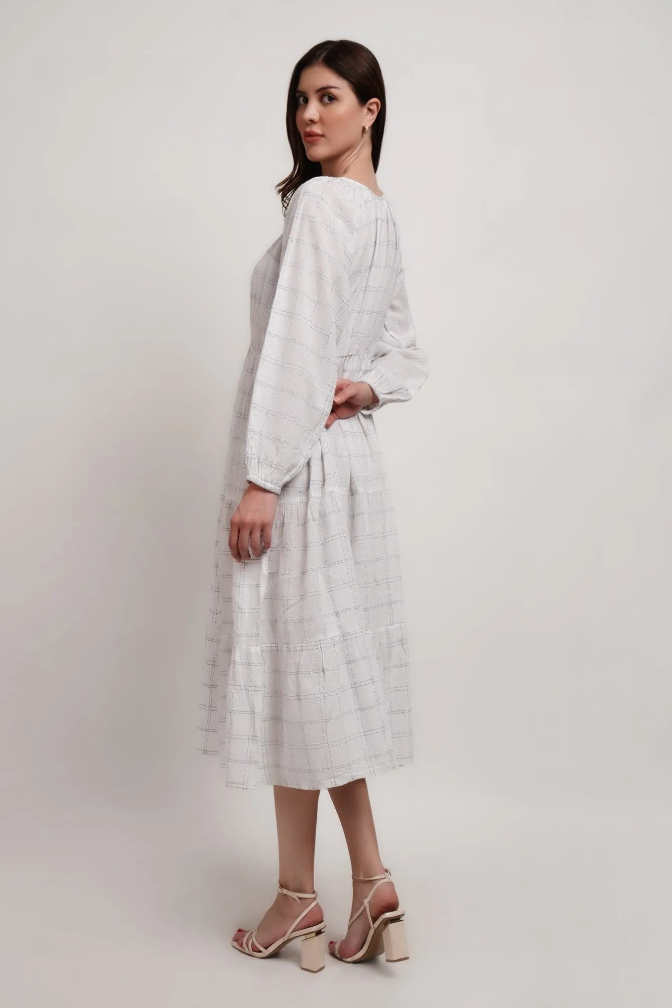 Checked Dress