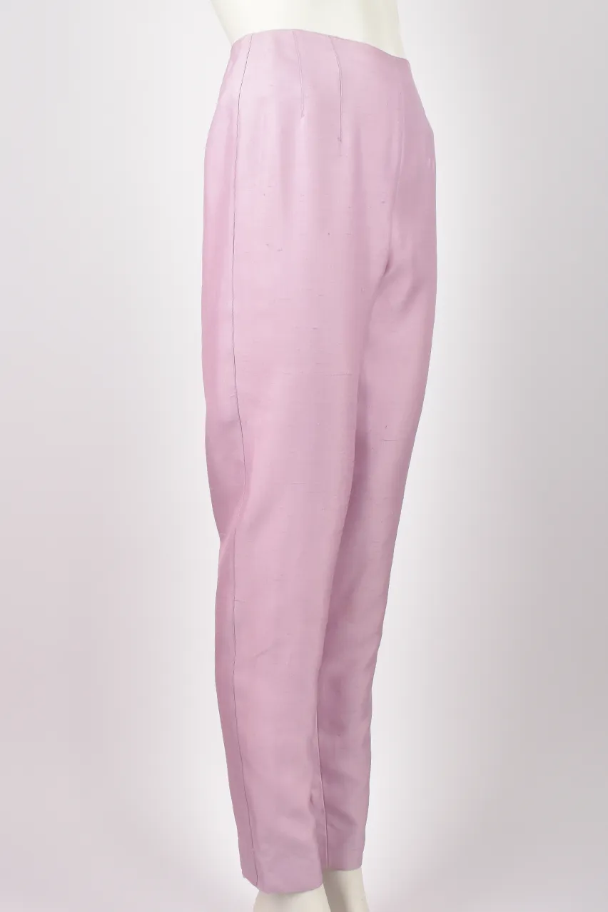 CLAUDE MONTANA LILAC TROUSERS