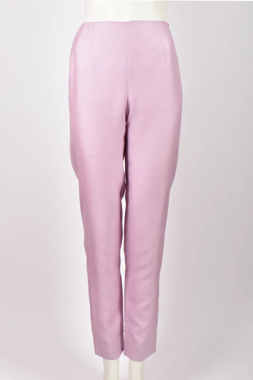 CLAUDE MONTANA LILAC TROUSERS