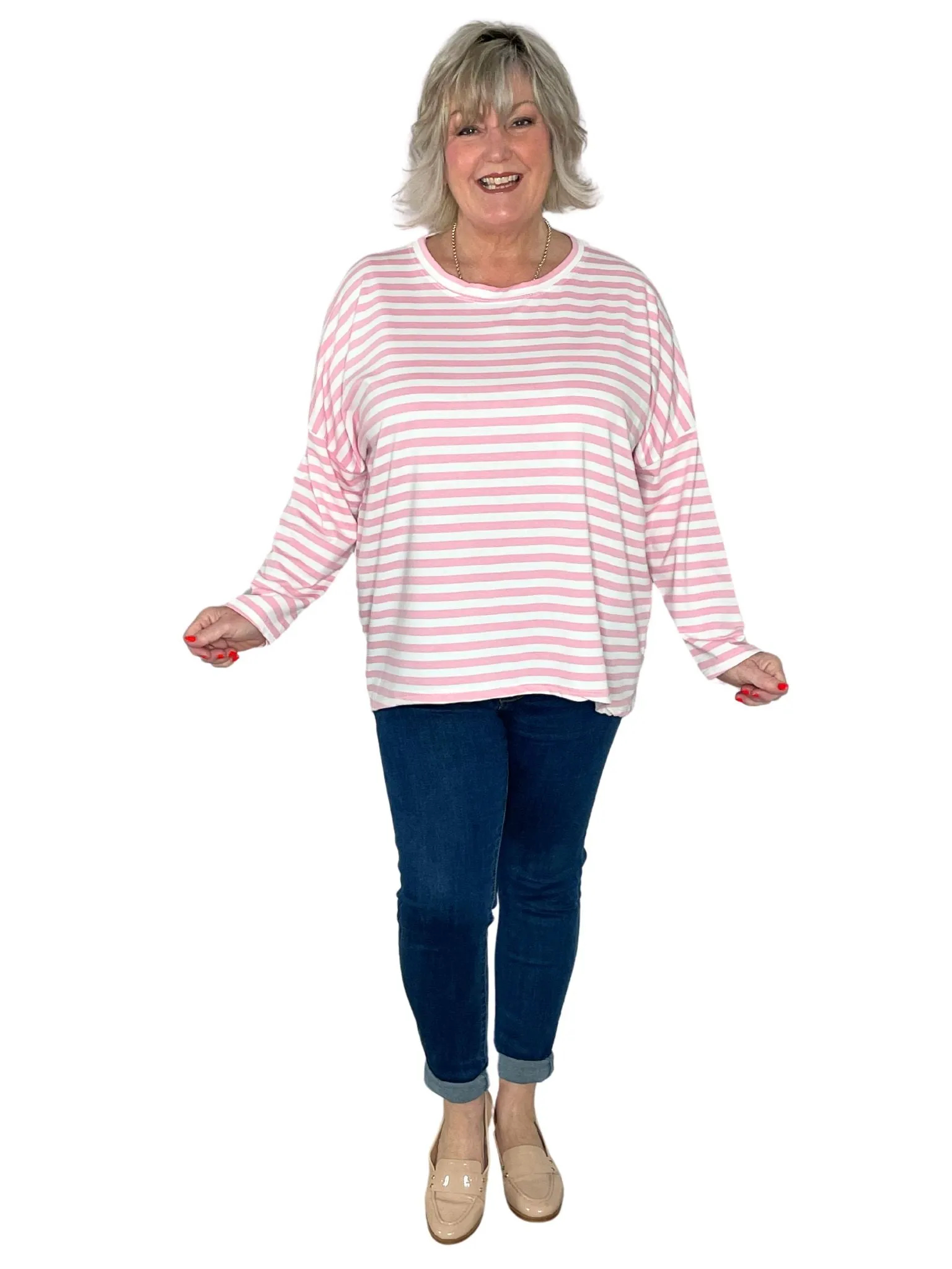 Daniela Striped Long Sleeve T-Shirt