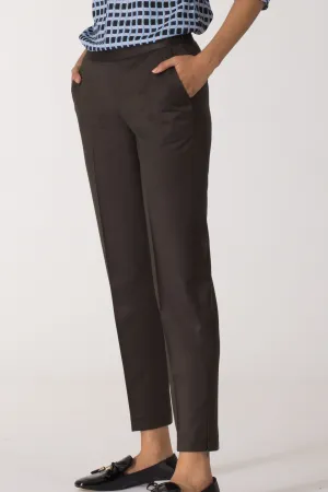 Deep Olive Slim fit Trousers