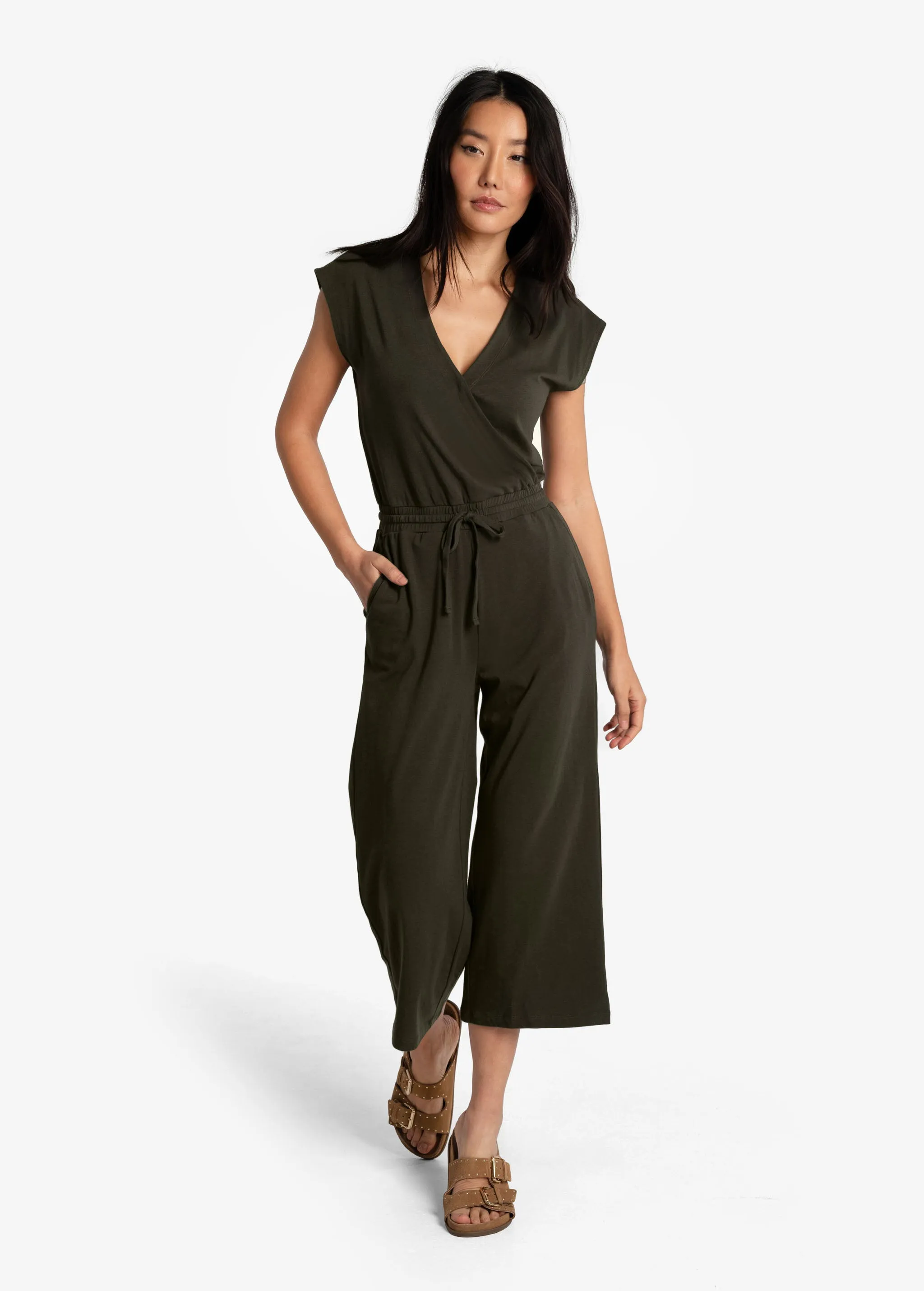 Effortless Wrap Jumpsuit