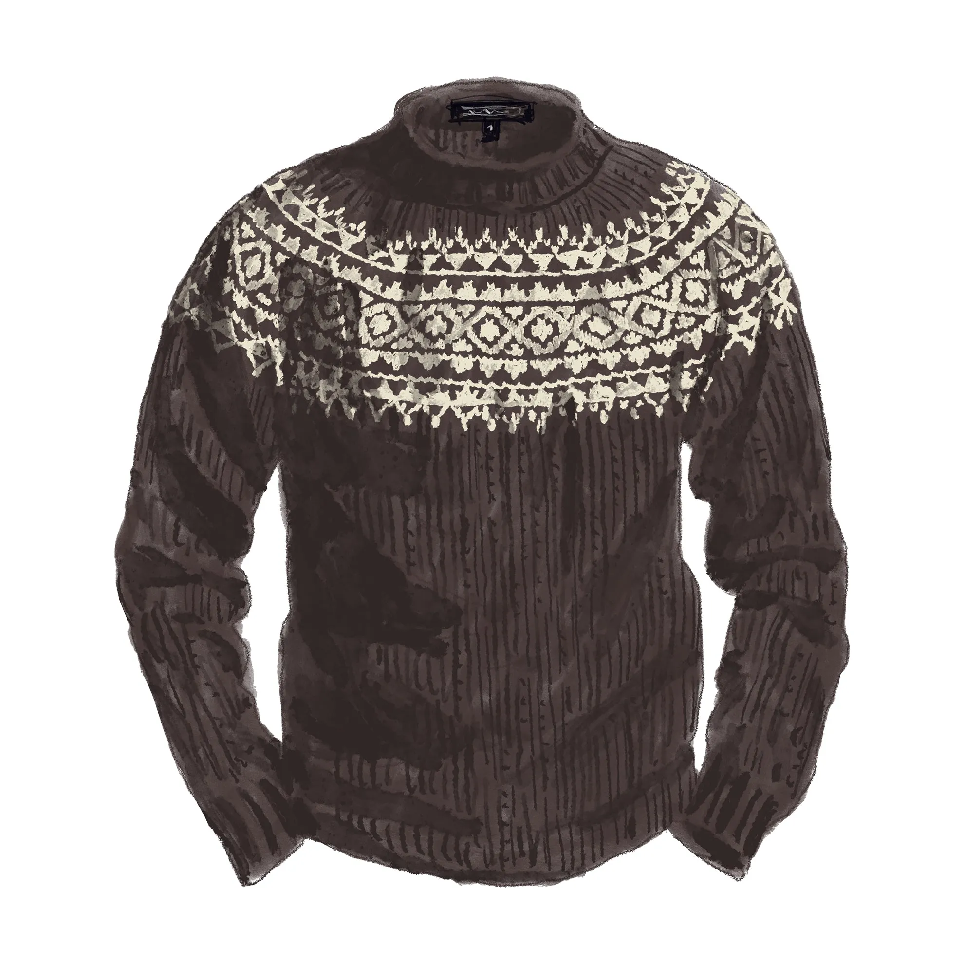 Fireside Fair Isle Sweater