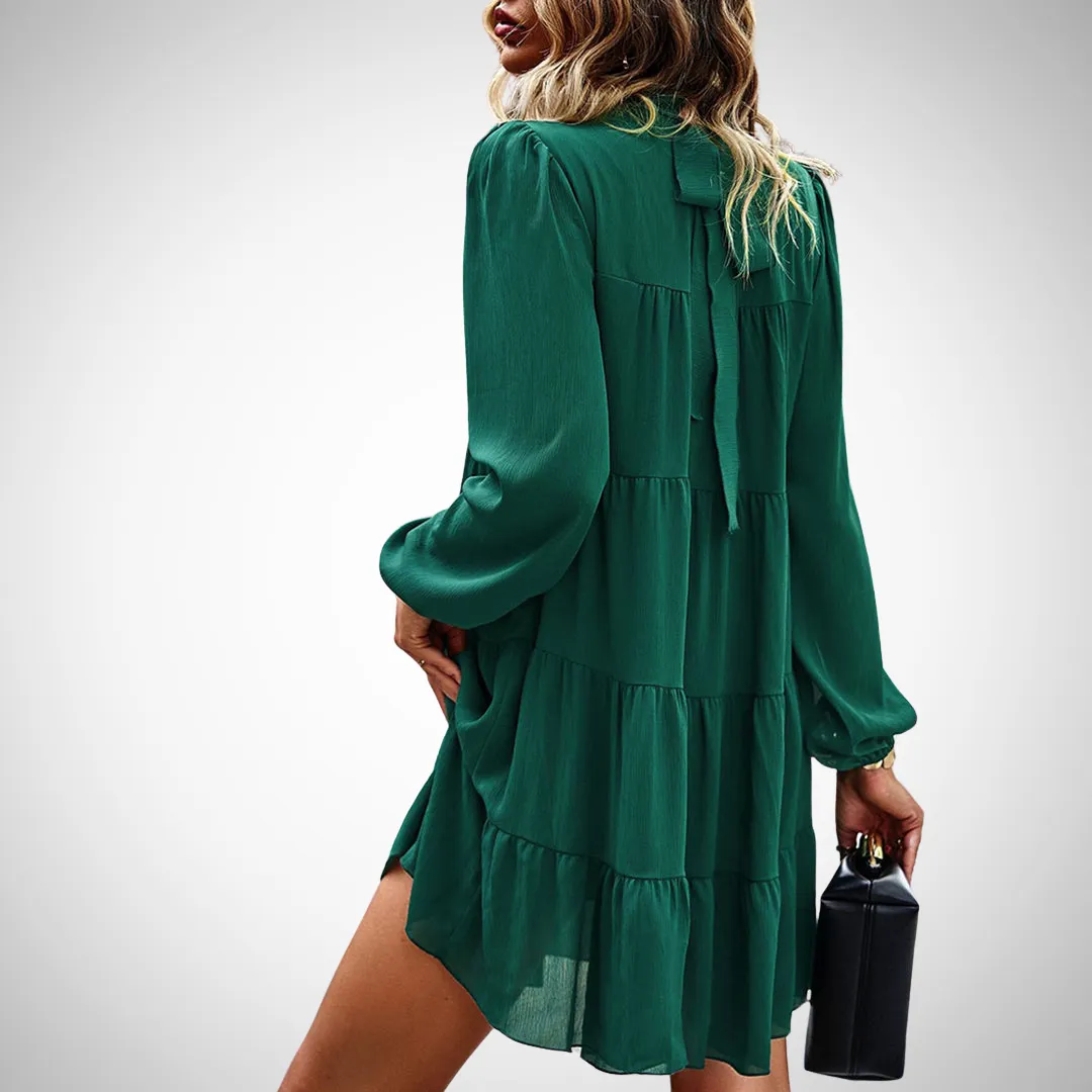 Franciska Elegant Tiered Dress