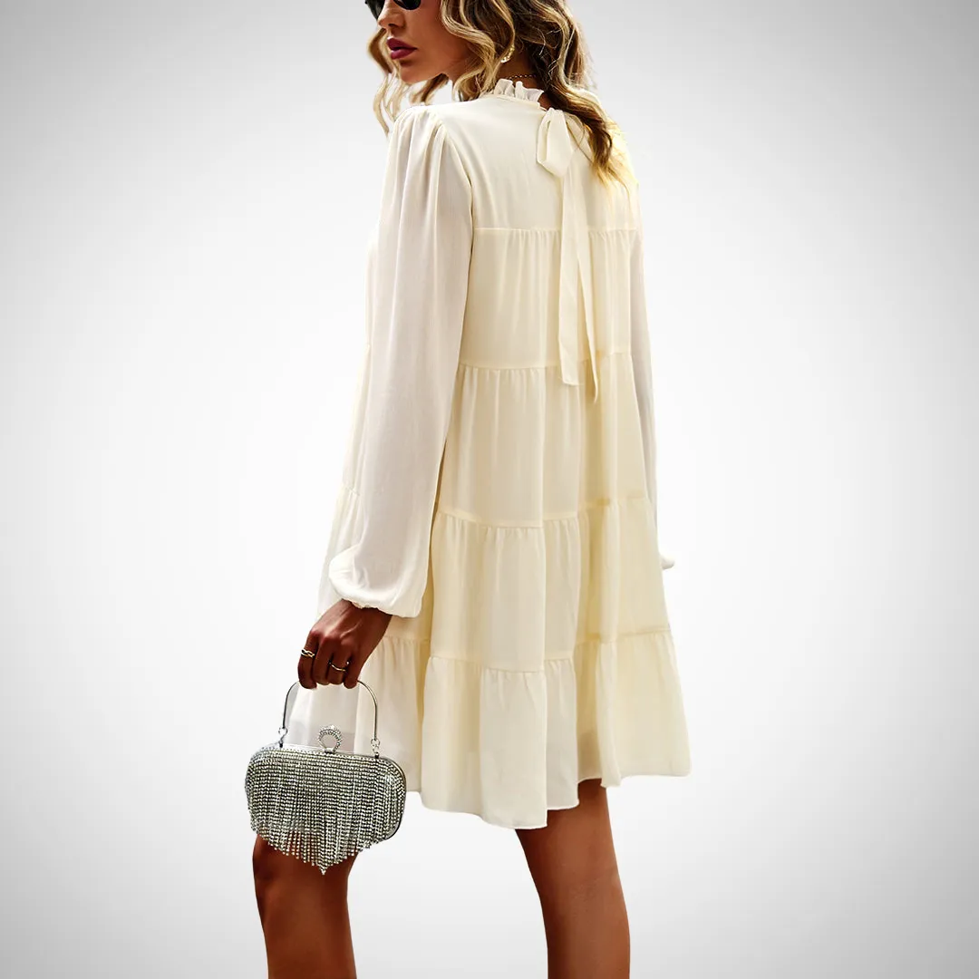 Franciska Elegant Tiered Dress