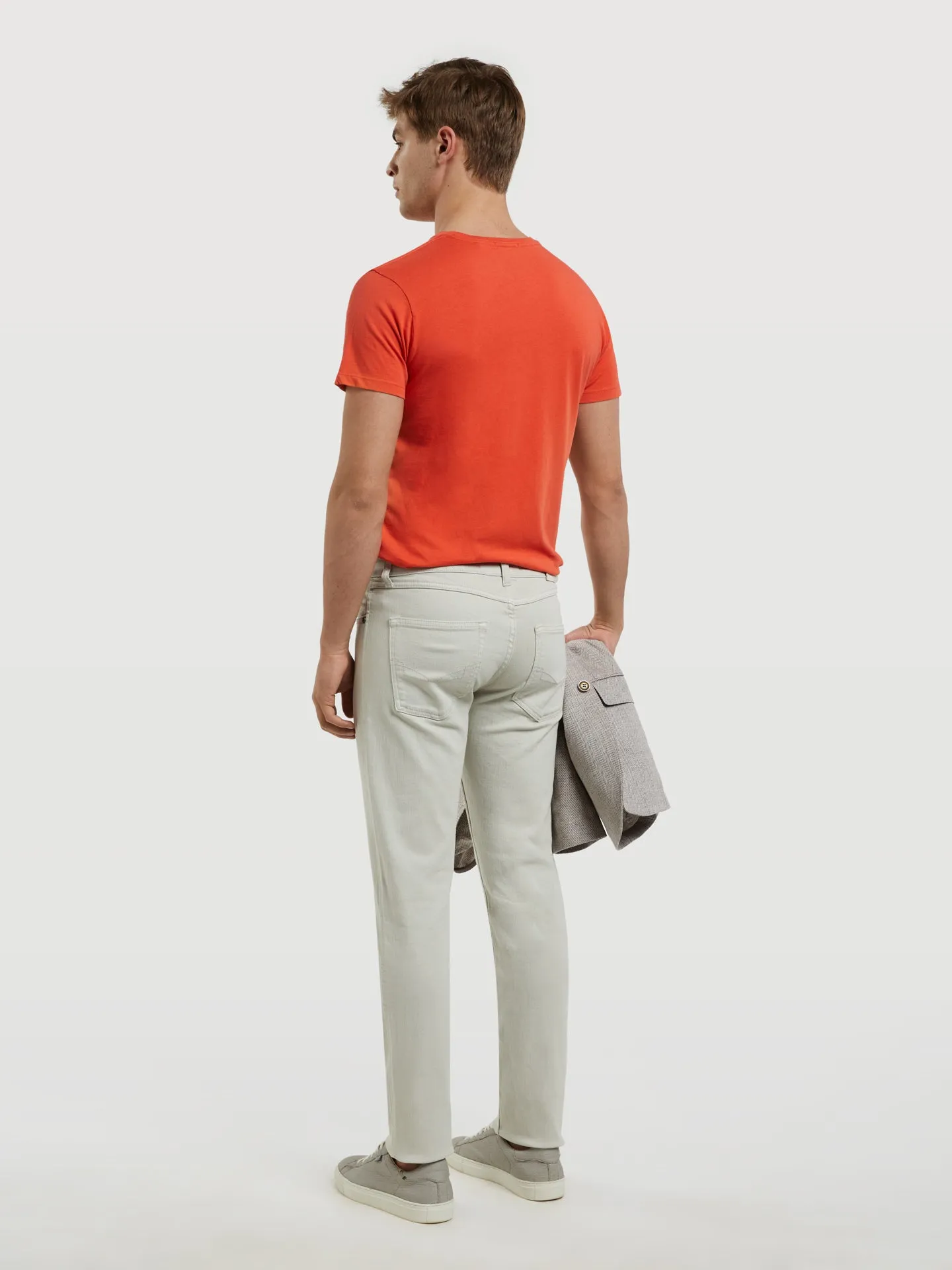 Garment Dye Slim Fit Jeans