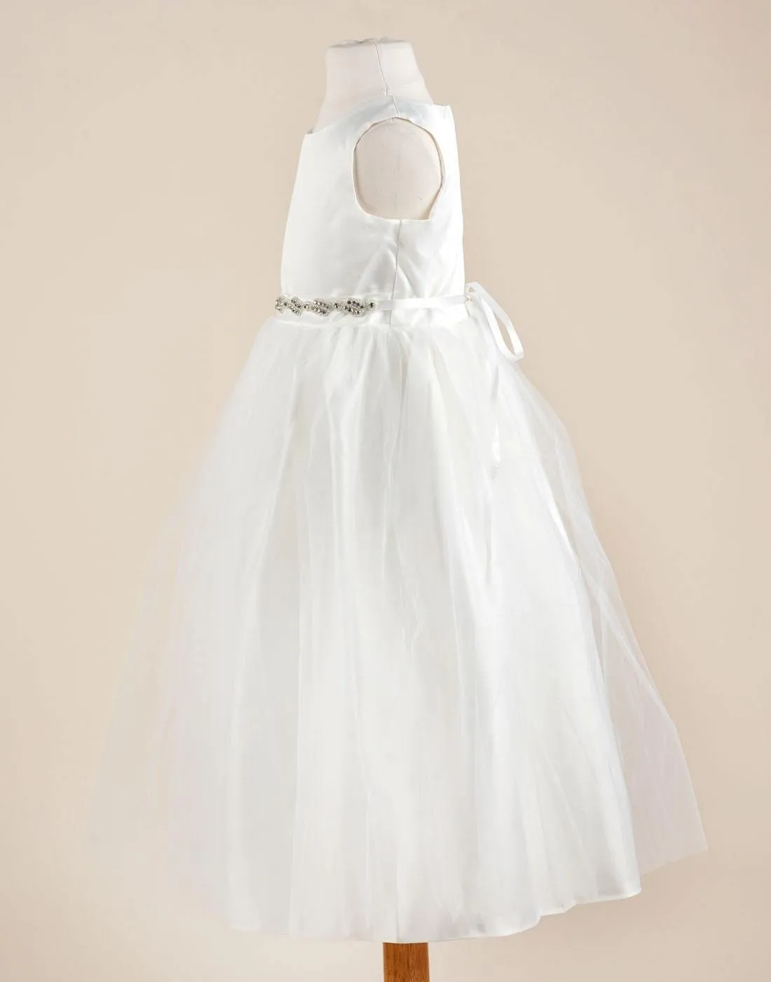 Gorgeous Snow White Flower Girl Dress