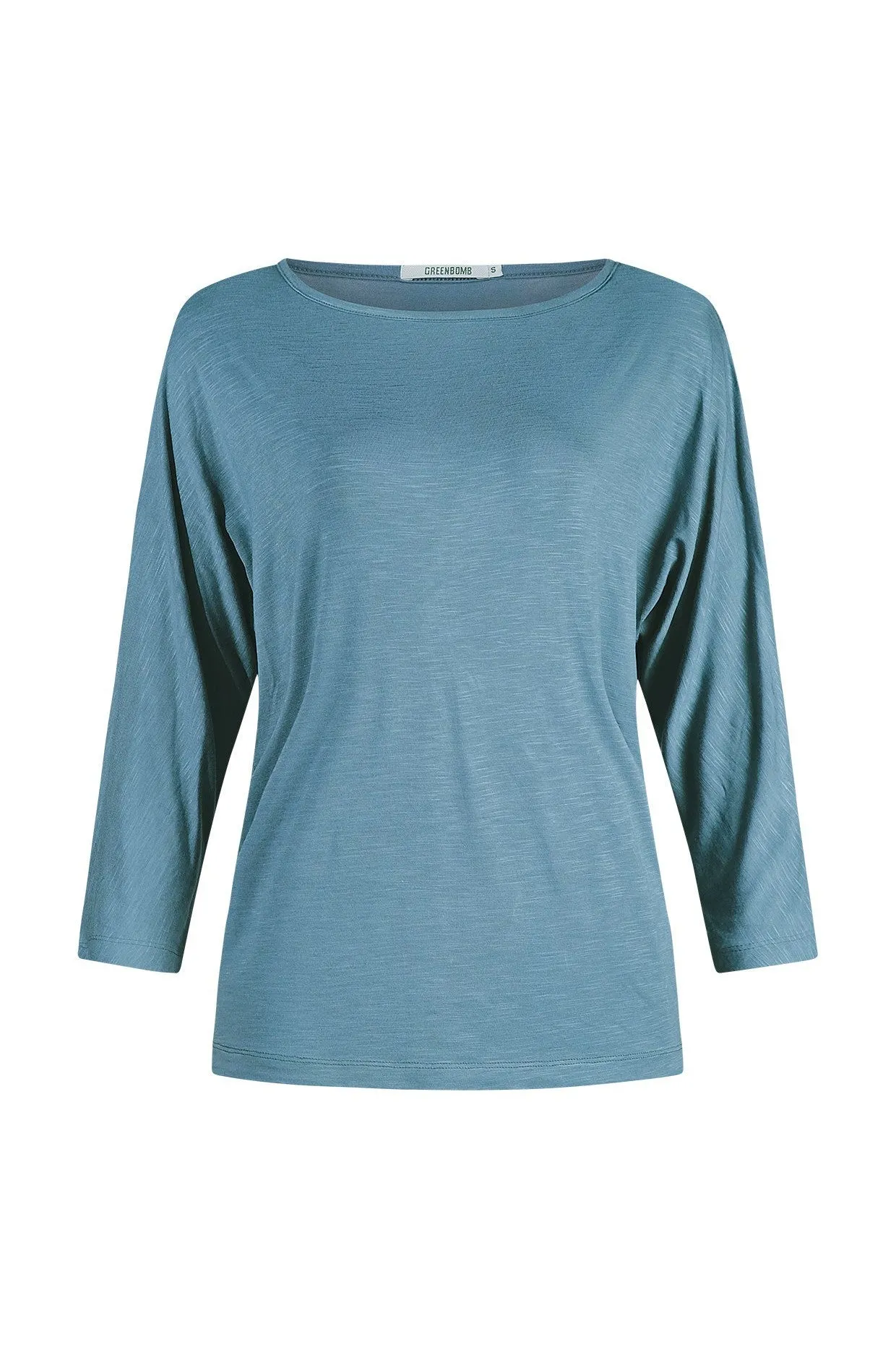 Greenbomb Basic Simper Longsleeve Top - Steelblue