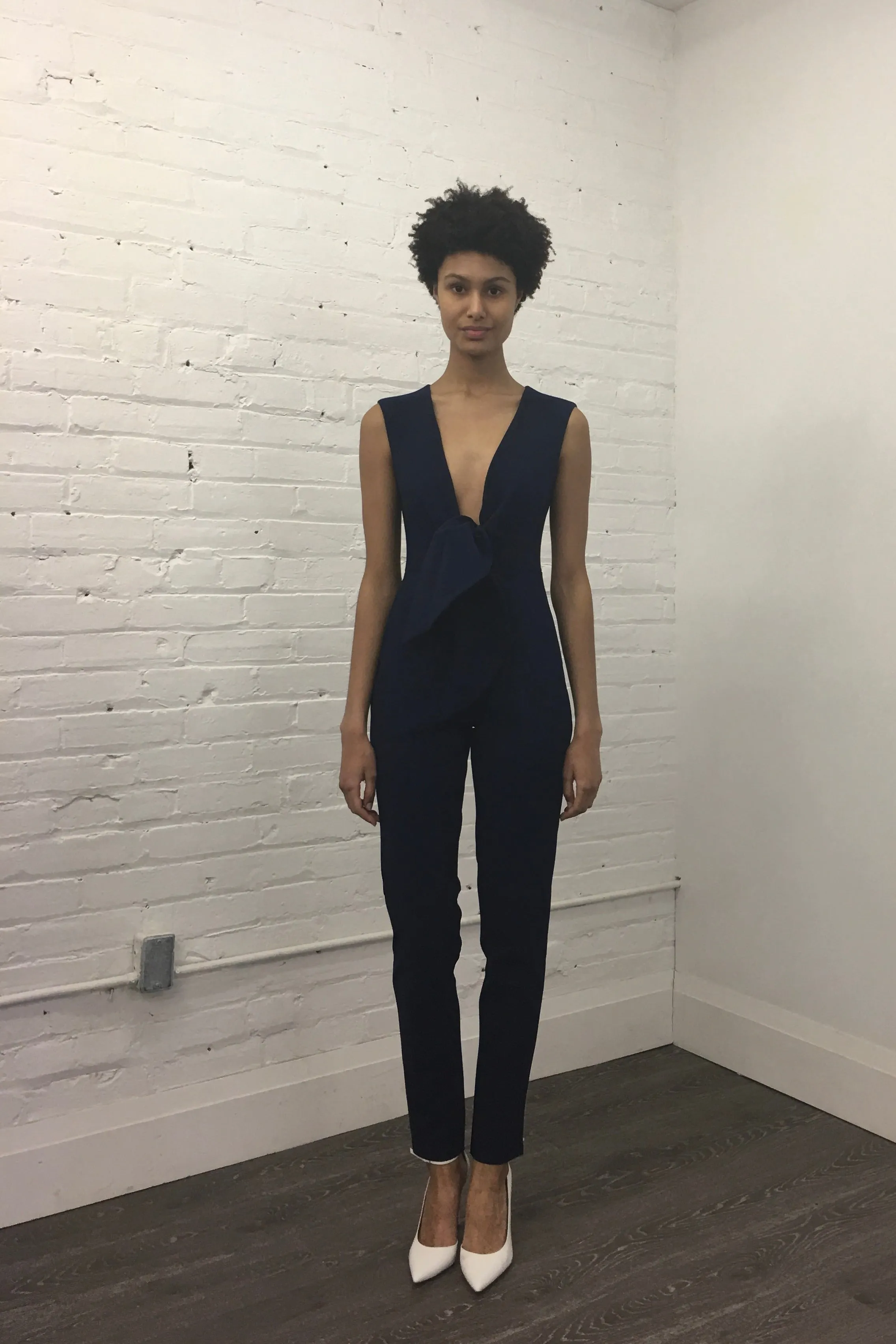 Greta Constantine Jayneau Jumpsuit Diesel Blue