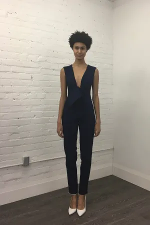 Greta Constantine Jayneau Jumpsuit Diesel Blue