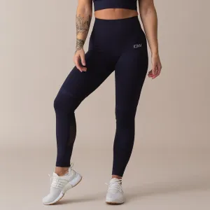 ICIW Seamless High Waist Tights - Navy Melange