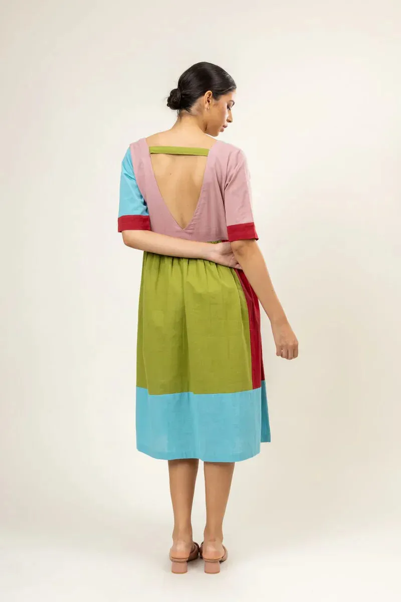 JESS PANELLED DRESS