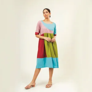 JESS PANELLED DRESS