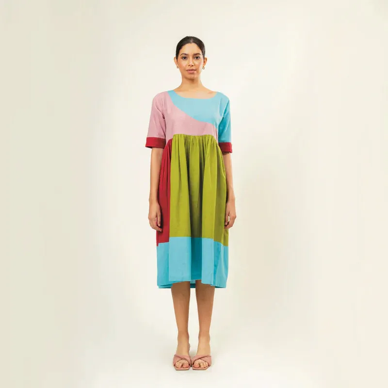 JESS PANELLED DRESS
