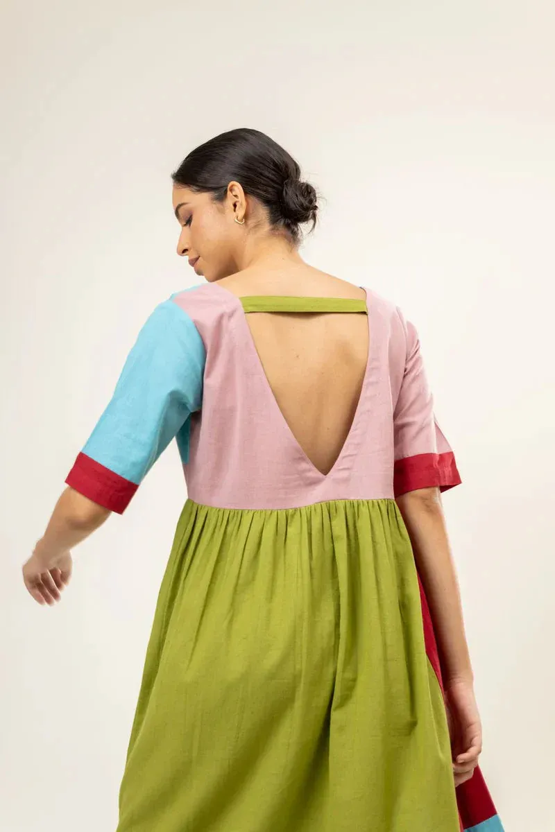JESS PANELLED DRESS