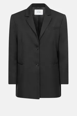 JULIAN OVERSIZED SINGLE BREASTED BLAZER | BLACK