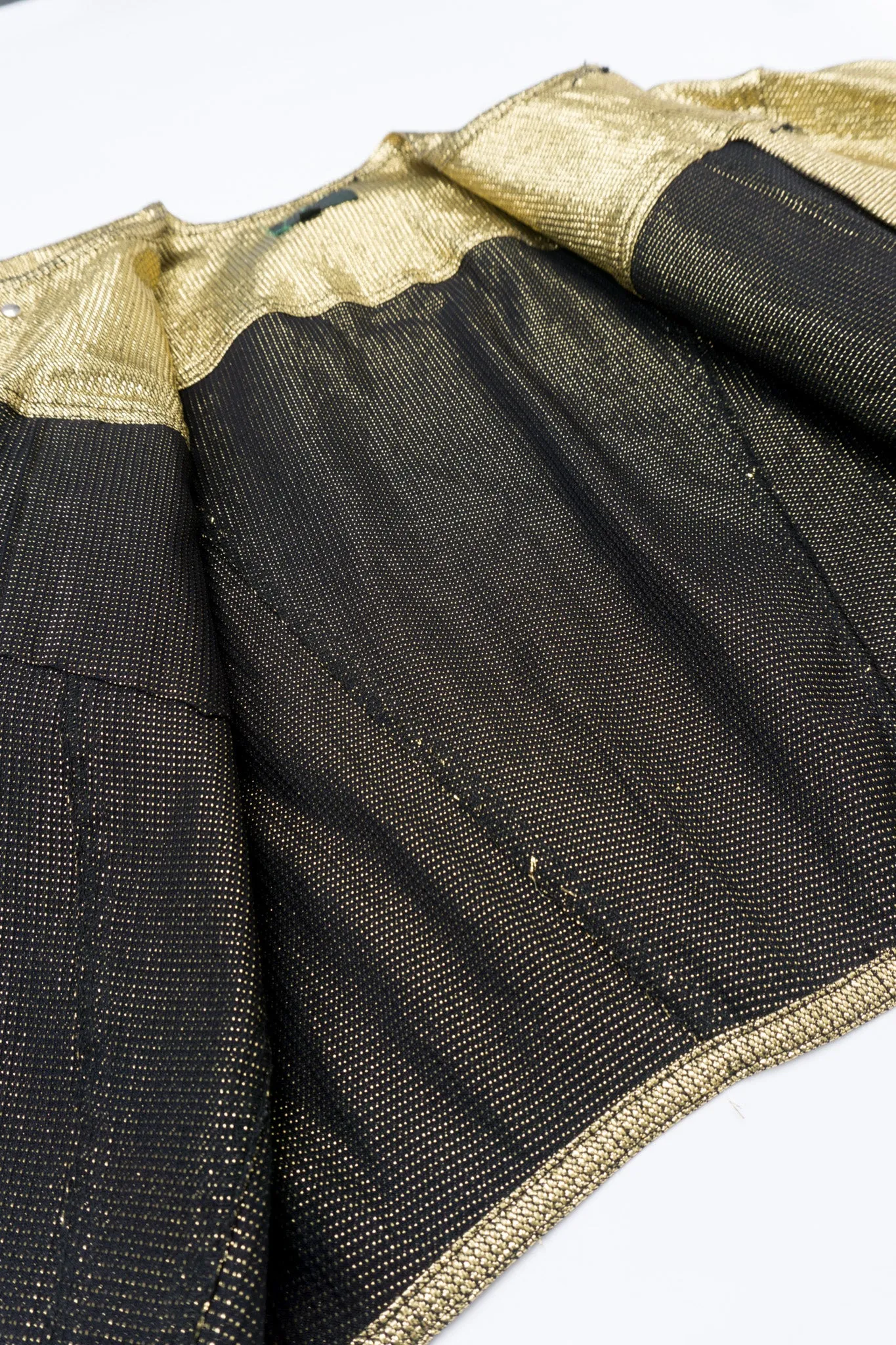 Junior Gaultier Metallic Jean Jacket