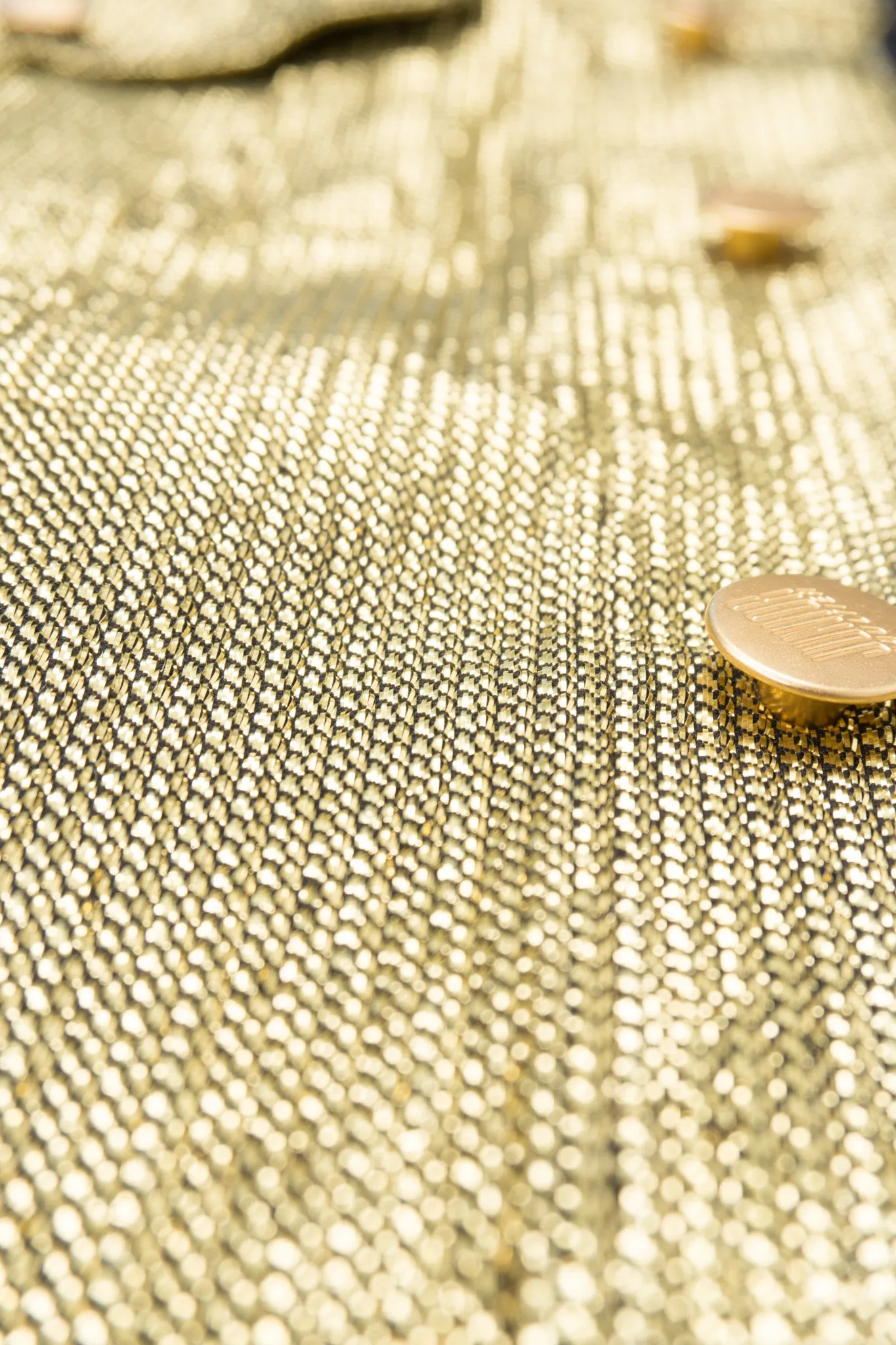 Junior Gaultier Metallic Jean Jacket