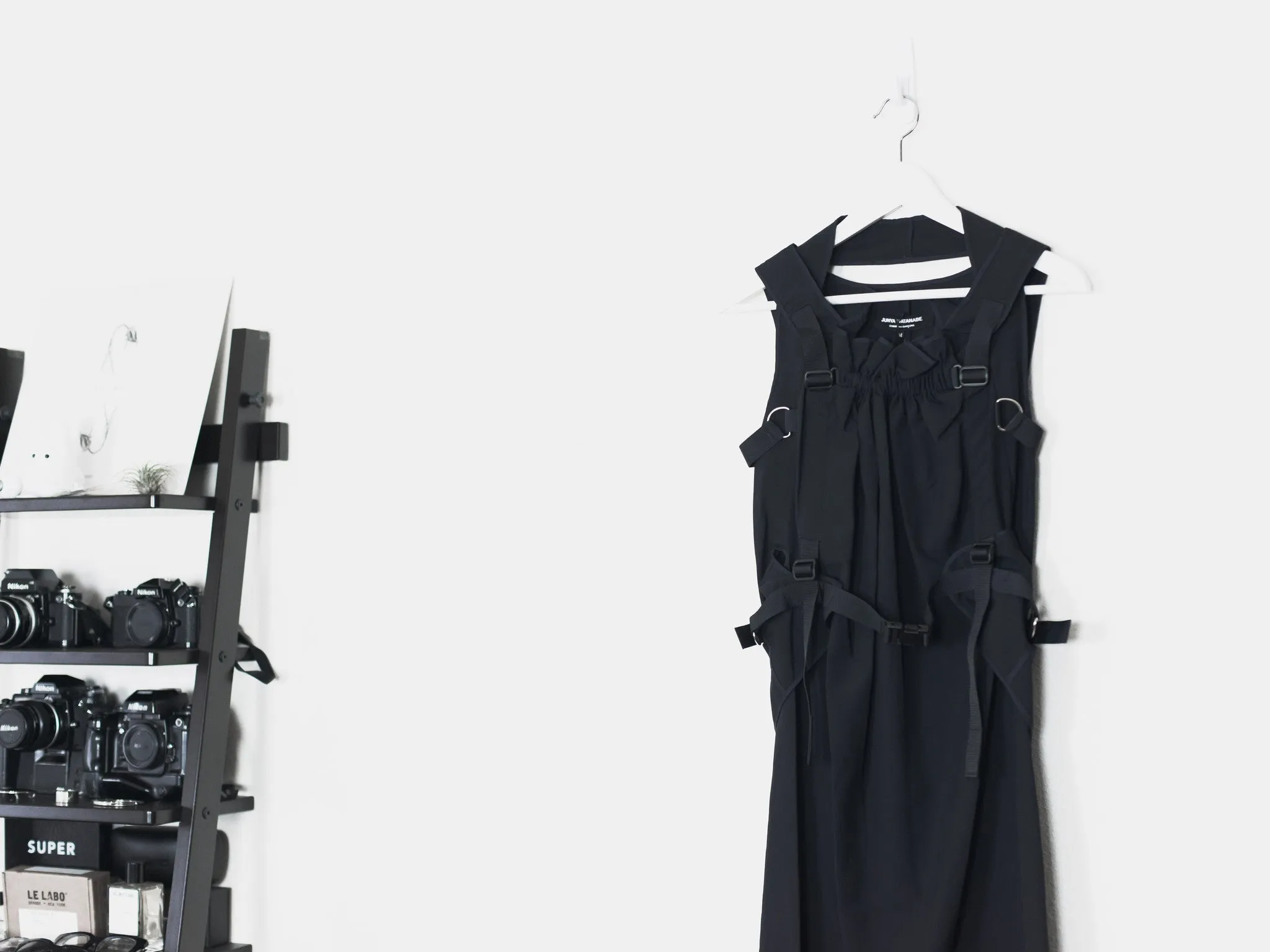 Junya Watanabe SS03 Bondage Strap Parachute Dress
