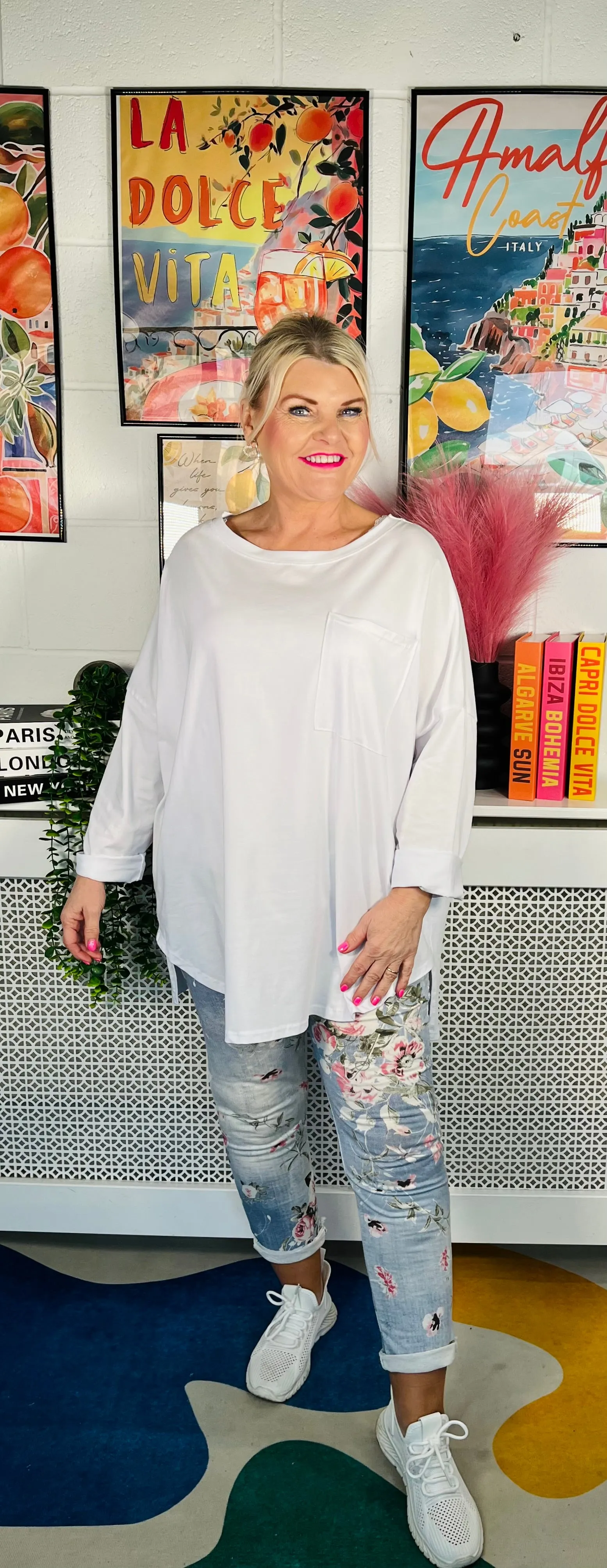 Larkstone Tunic Top - White