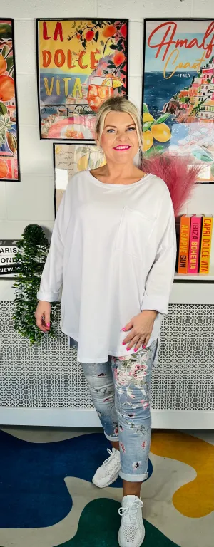 Larkstone Tunic Top - White