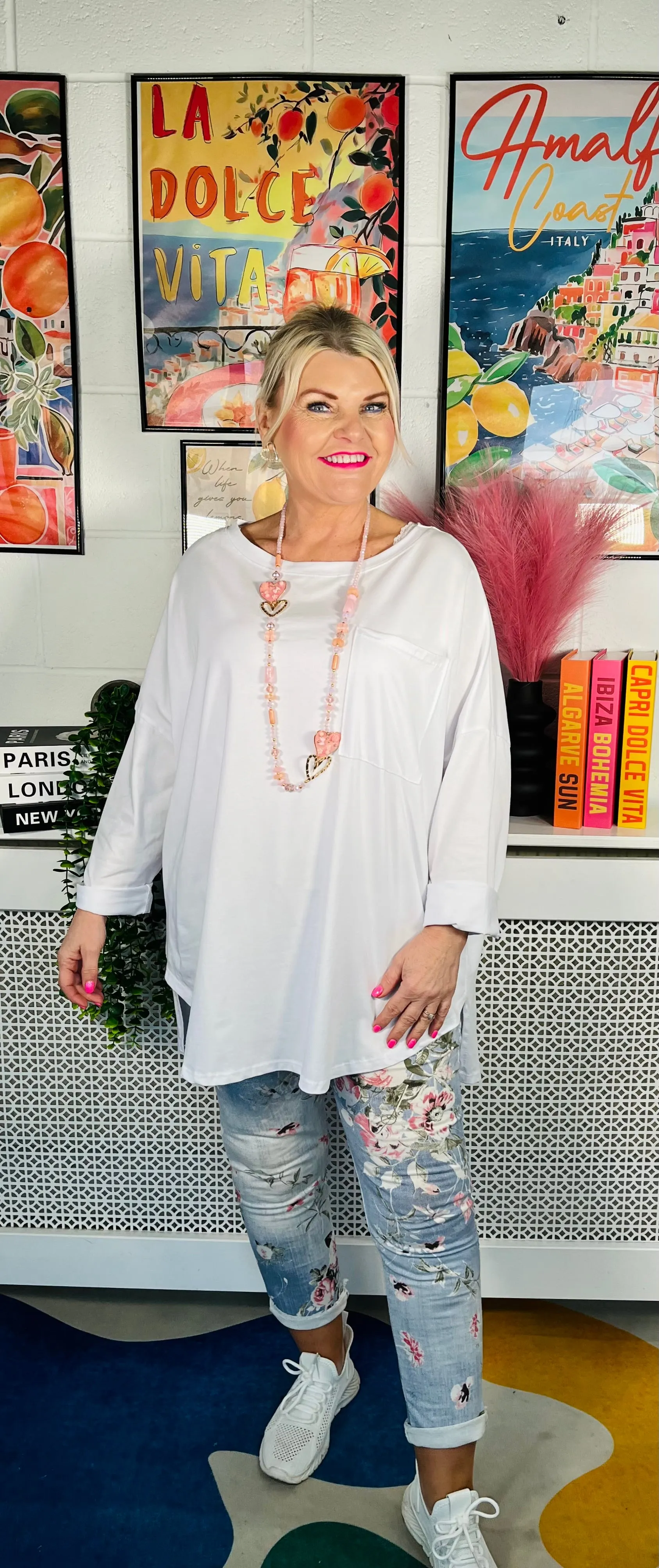 Larkstone Tunic Top - White