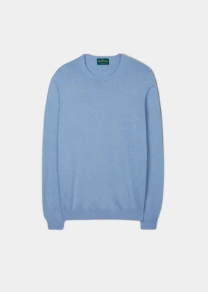 Leysmill Ice Blue Crew Neck Sweater