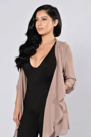 Light As A Feather Jacket - Mocha