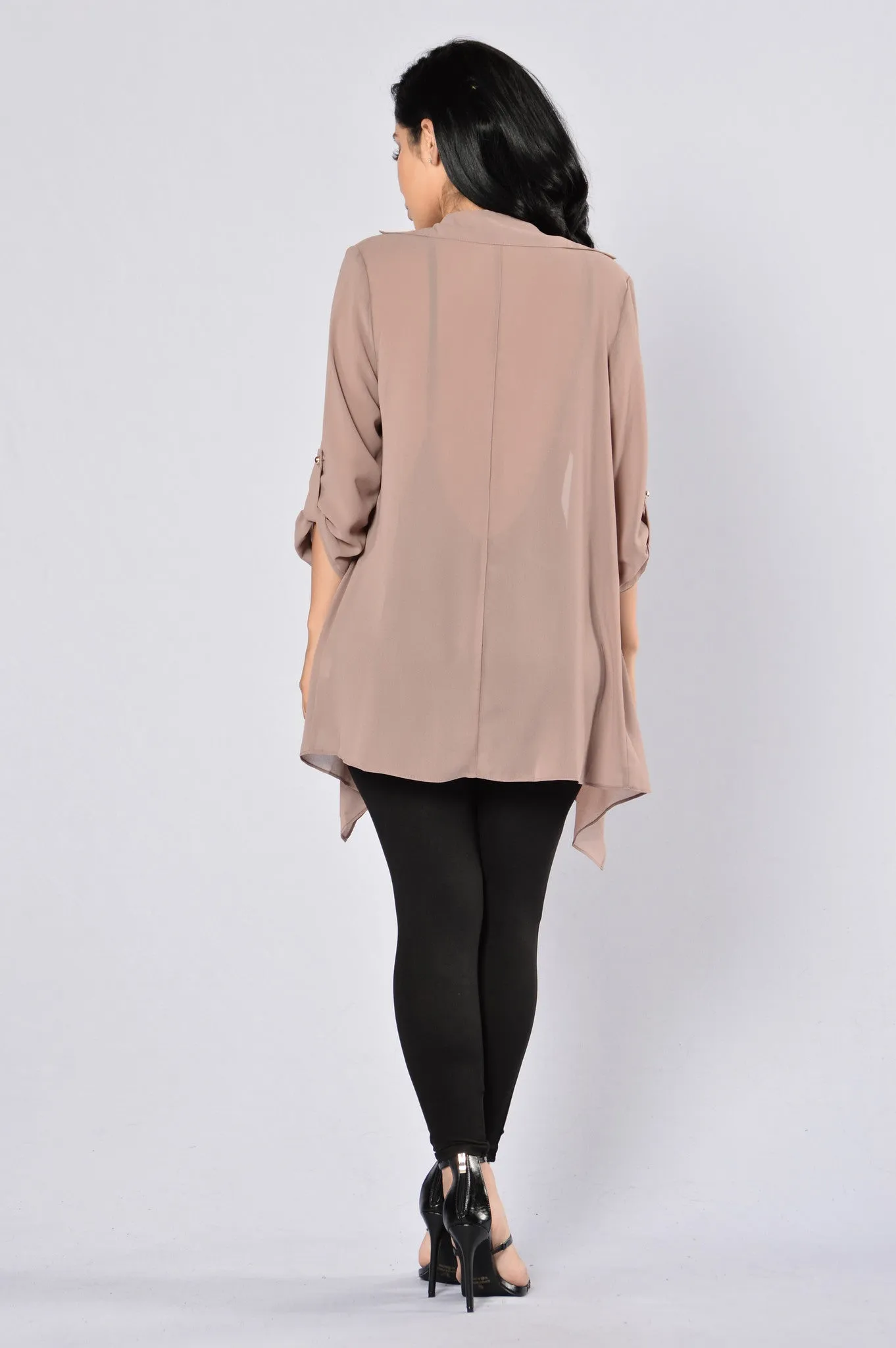 Light As A Feather Jacket - Mocha