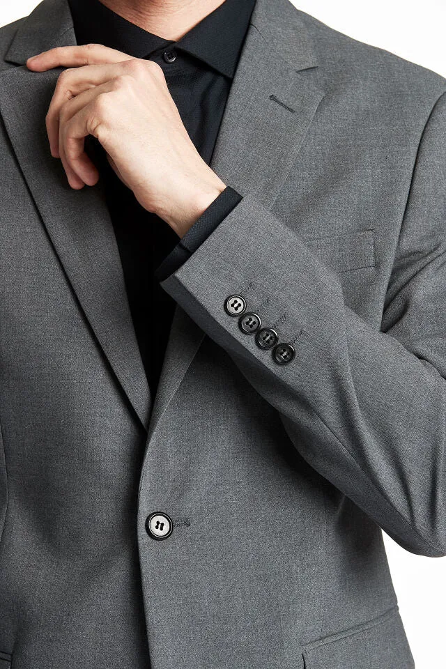 Lindbergh Plain Suit Slim Fit | Grey