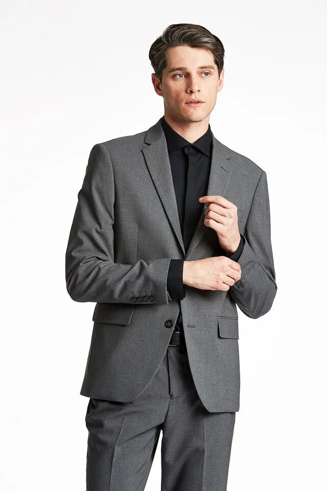 Lindbergh Plain Suit Slim Fit | Grey