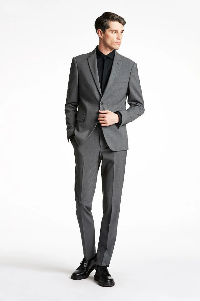 Lindbergh Plain Suit Slim Fit | Grey